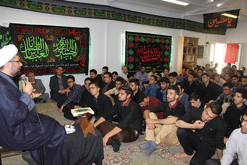 مراسم باشکوخه دهه دوم محرم  در پردیس امام علی (ع) گیلان