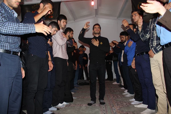 مراسم باشکوه دهه دوم محرم  در پردیس امام علی (ع) گیلان