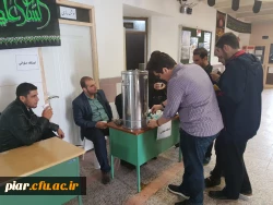 ایستگاه صلواتی به مناسبت دهه دوم محرم به همت دانشجومعلمان پردیس امام علی (ع)