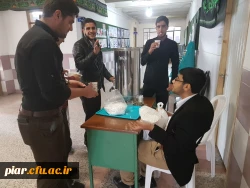 ایستگاه صلواتی به مناسبت دهه دوم محرم به همت دانشجومعلمان پردیس امام علی (ع)