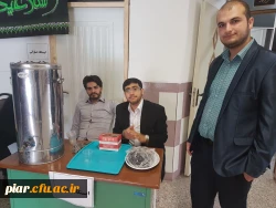 ایستگاه صلواتی به مناسبت دهه دوم محرم به همت دانشجومعلمان پردیس امام علی (ع)