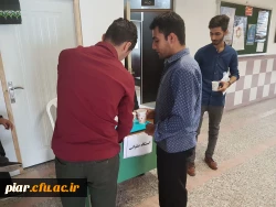 ایستگاه صلواتی به مناسبت دهه دوم محرم به همت دانشجومعلمان پردیس امام علی (ع)