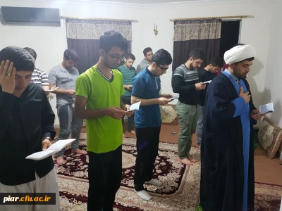 برپائی دعای پرفیض توسل در سرای دانشجوئی