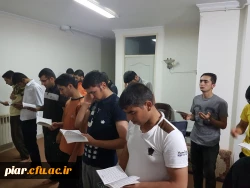 برپائی دعای پرفیض توسل در سرای دانشجوئی