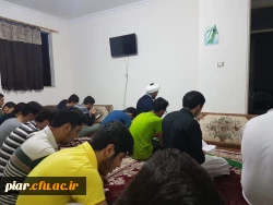 برپائی دعای پرفیض توسل در سرای دانشجوئی