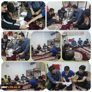 برگزاری مراسم قرعه کشی مسابقات ورزشی در سرای دانشجویی با حضور نمایندگان تیم های ورزشی