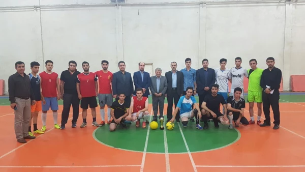 برگزاری مسابقه فوتسال در پردیس امام علی (ع)