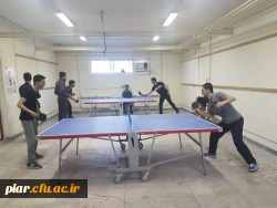 برگزاری مسابقه تنیس روی میز