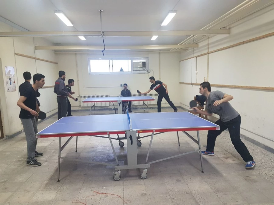 برگزاری مسابقه تنیس روی میز