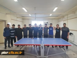 برگزاری مسابقه تنیس روی میز