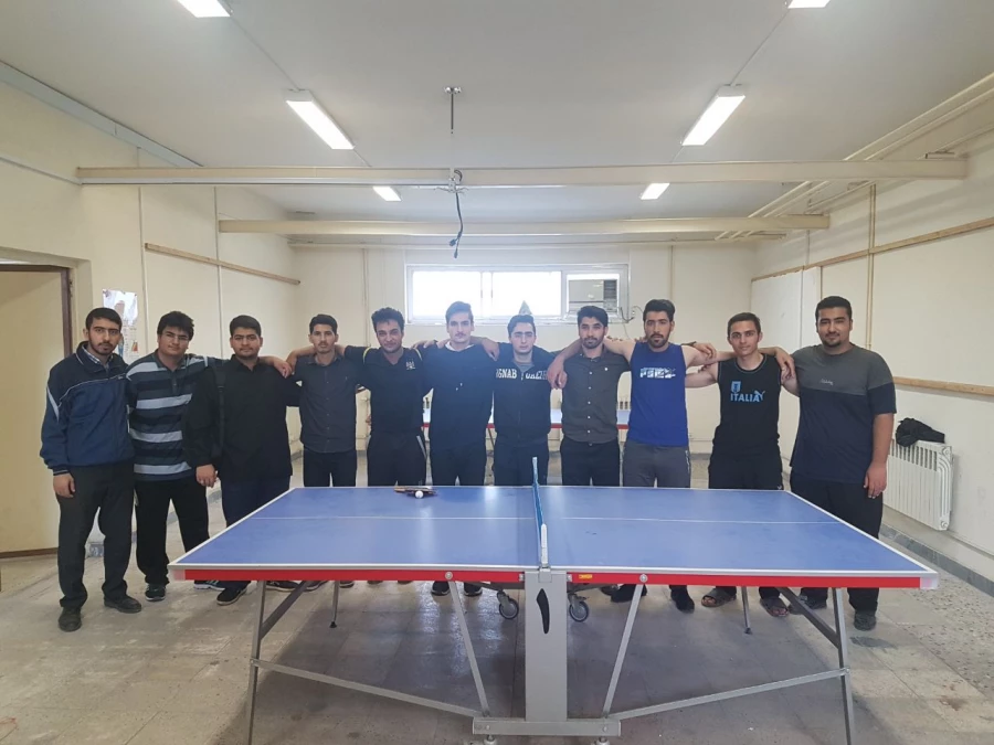 برگزاری مسابقه تنیس روی میز