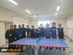 برگزاری مسابقه تنیس روی میز