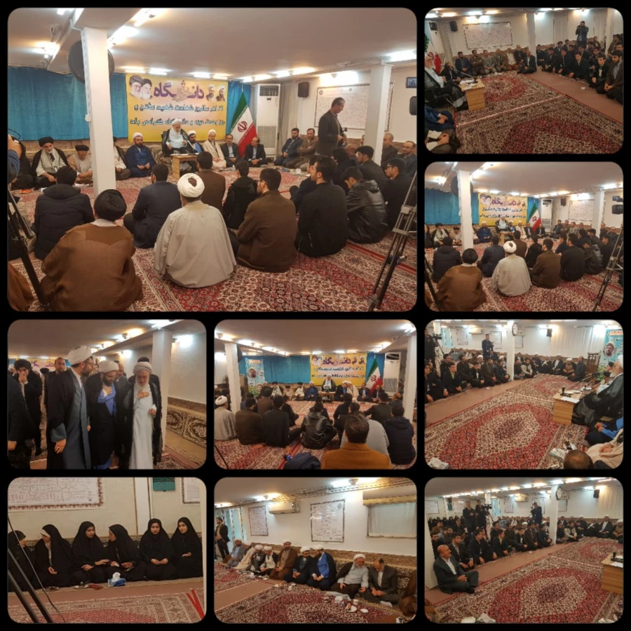 دیدار تعدادی از دانشجومعلمان پردیس امام علی (ع) با آیت الله قربانی نماینده ولی فقیه در استان گیلان