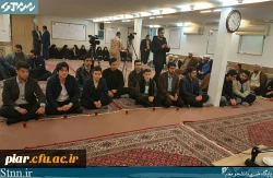 دیدار تعدادی از دانشجومعلمان پردیس امام علی (ع) با آیت الله قربانی نماینده ولی فقیه در استان گیلان