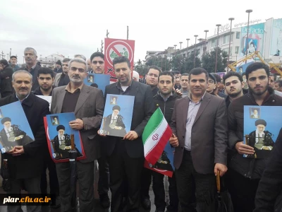 راهپیمایی مردم رشت در محکومیت اغتشاشات اخیر فتنه گران در کشور