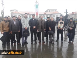 راهپیمایی مردم رشت در محکومیت اغتشاشات اخیر فتنه گران در کشور