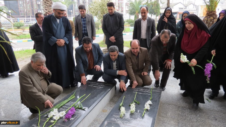 گلباران مزار شهدا گمنام وتجدید میثاقی دیگر