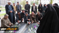 گلباران مزار شهدا گمنام وتجدید میثاقی دیگر