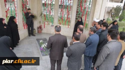 گلباران مزار شهدا گمنام وتجدید میثاقی دیگر