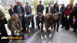 گلباران مزار شهدا گمنام وتجدید میثاقی دیگر