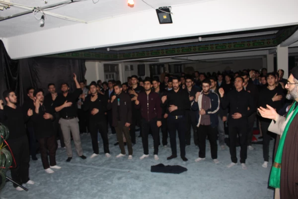 مراسم ویژه فاطمیه در دانشگاه فرهنگیان گیلان