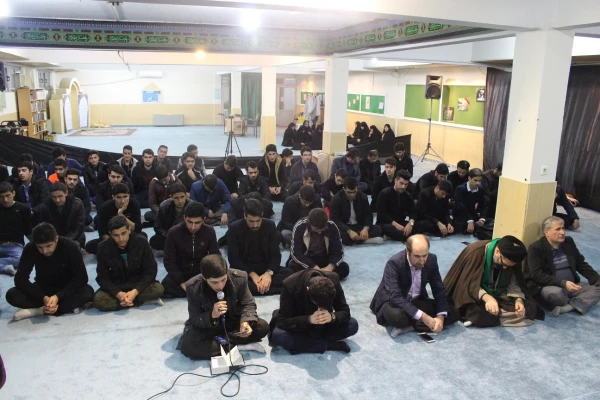 مراسم ویژه فاطمیه در دانشگاه فرهنگیان گیلان