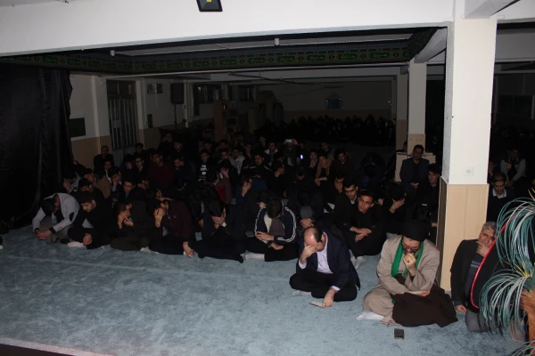 مراسم ویژه فاطمیه در دانشگاه فرهنگیان گیلان