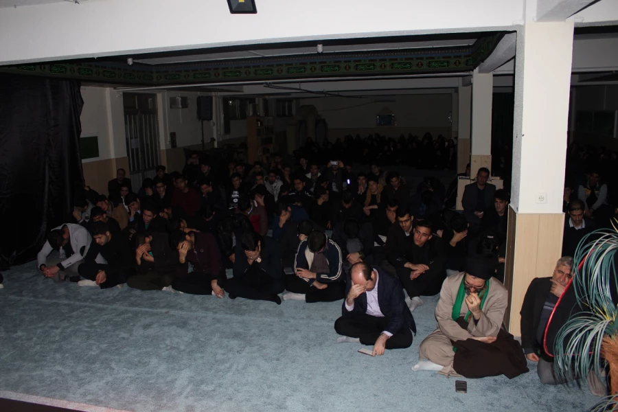 مراسم ویژه فاطمیه در دانشگاه فرهنگیان گیلان