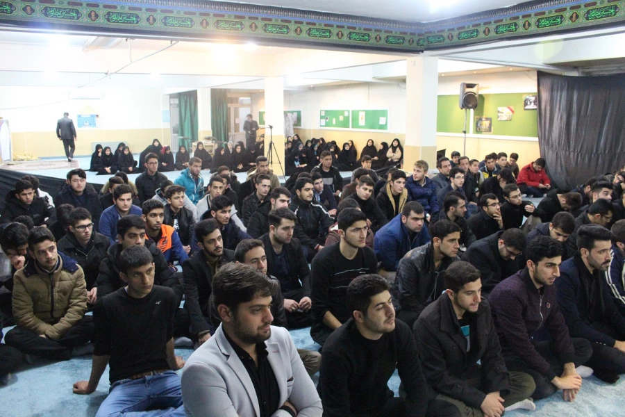 مراسم ویژه فاطمیه در دانشگاه فرهنگیان گیلان