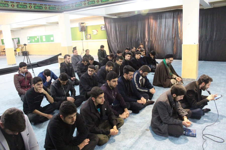 مراسم ویژه فاطمیه در دانشگاه فرهنگیان گیلان
