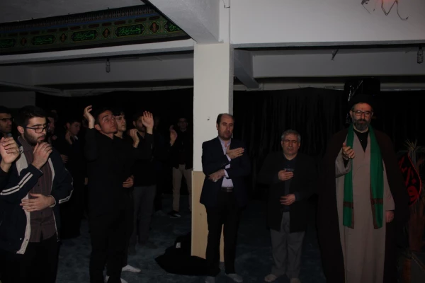 مراسم ویژه فاطمیه در دانشگاه فرهنگیان گیلان