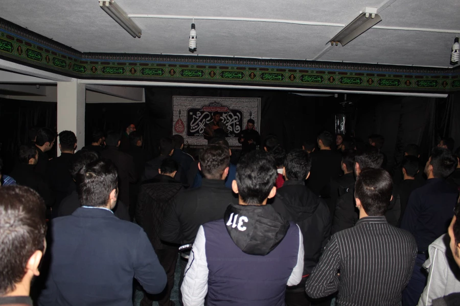 مراسم ویژه فاطمیه در دانشگاه فرهنگیان گیلان