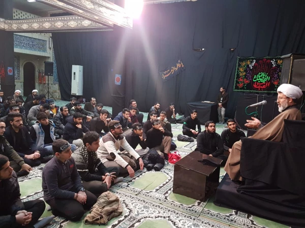 برگزاری مراسم ویژه فاطمیه در مسجد قدس