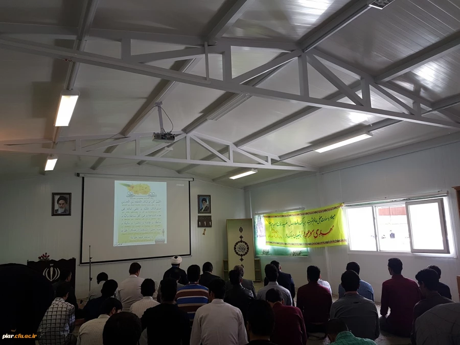 مراسم مولودی خوانی به مناسبت نیمه شعبان