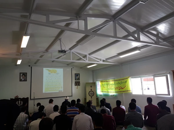 مراسم مولودی خوانی به مناسبت نیمه شعبان