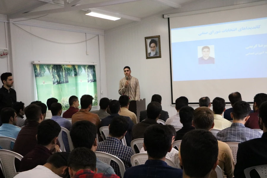 معارفه کاندیداهای شورای صنفی