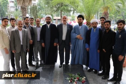 جلسه  تکریم و معارفه مسئولین دفتر نهاد رهبری دانشگاه فرهنگیان گیلان