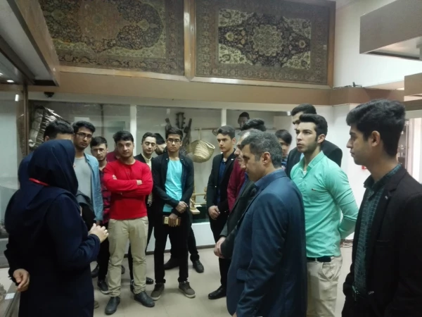 بازدید از موزه  باستان شناسی و مردم شناسی رشت