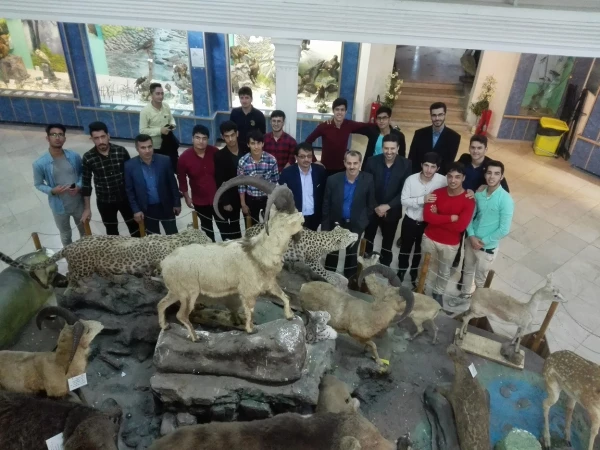 بازدید از موزه  باستان شناسی و مردم شناسی رشت