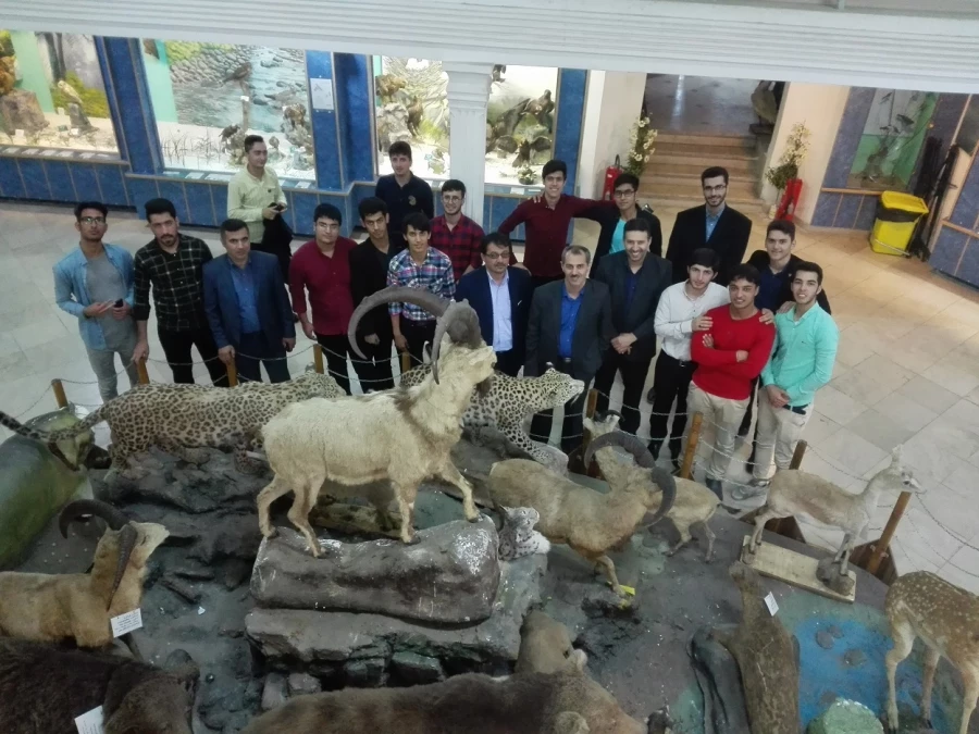 بازدید از موزه  باستان شناسی و مردم شناسی رشت