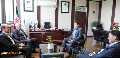 دیدار رییس دانشگاه فرهنگیان با نماینده مردم شریف رشت
