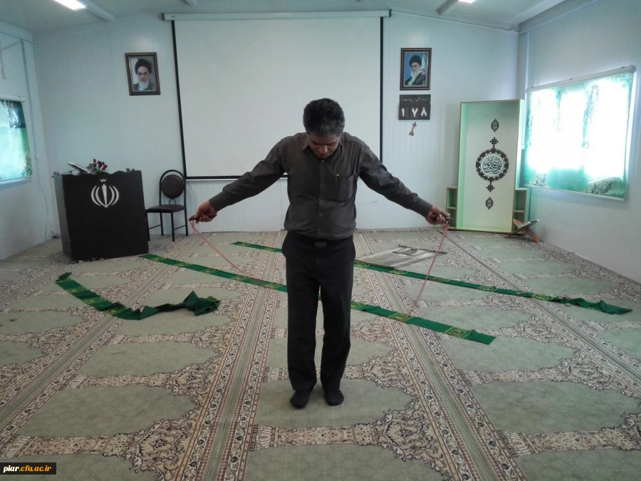 مسابقه طناب زنی  کارکنان پردیس امام علی (ع)