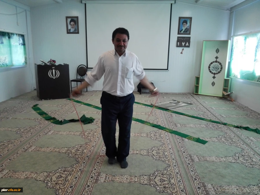 مسابقه طناب زنی  کارکنان پردیس امام علی (ع)