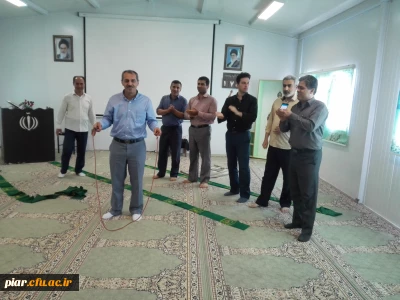مسابقه طناب زنی کارکنان  پردیس امام علی (ع)