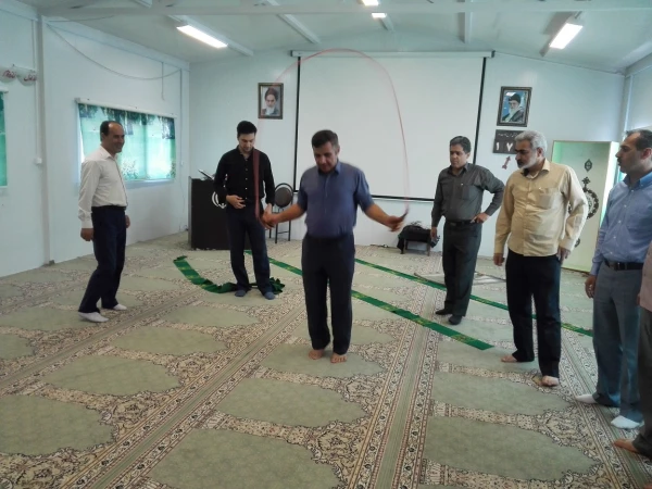 مسابقه طناب زنی کارکنان  پردیس امام علی (ع)
