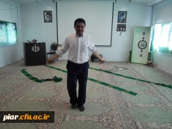 مسابقه طناب زنی کارکنان  پردیس امام علی (ع)