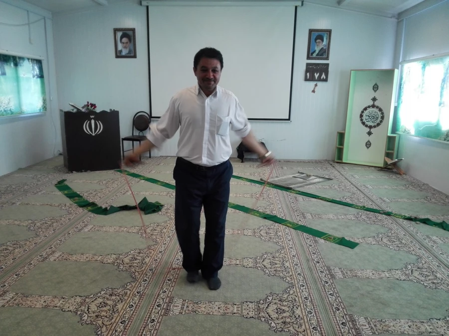 مسابقه طناب زنی کارکنان  پردیس امام علی (ع)