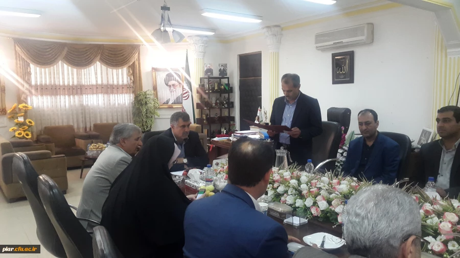 دیدار مدیریت و کارکنان پردیس امام علی(ع) با مدیرکل آموزش و پرورش استان گیلان