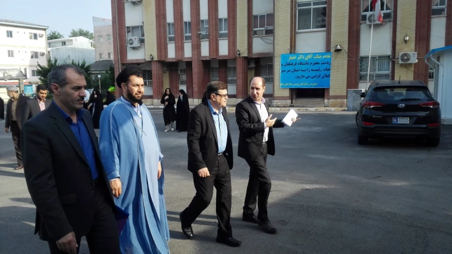 بازدید دکتر خنیفر ریاست محترم دانشگاه فرهنگیان و هیئت رئیسه از پردیس امام علی (ع)