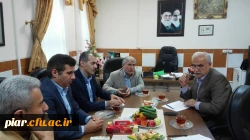 بازدید مهندس مقدم مدیر کل نوسازی استان گیلان از پردیس امام علی (ع)